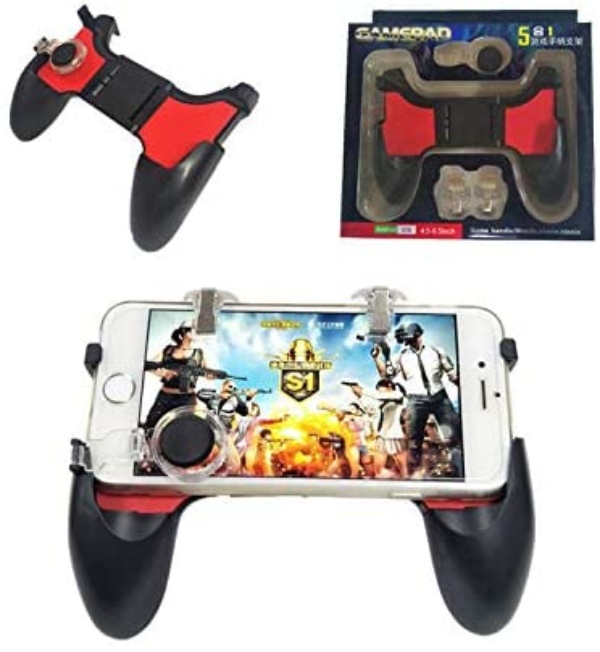 Gamepad Control Gatillos Joystick Kit Pug Free Fire Fornite