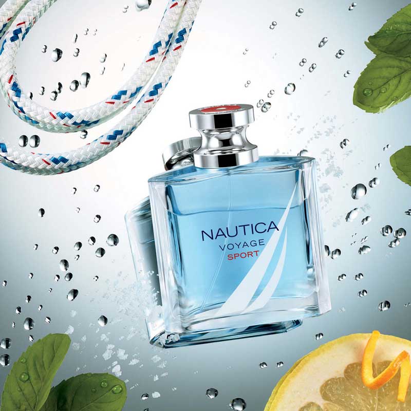 Perfume Caballero Nautica Voyage Sport Eau De Toilette 100 ml