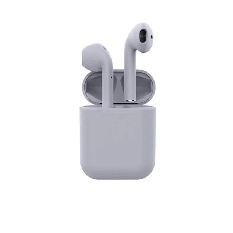 Reloj Led Digital Para Niños Personajes De Dibujos Animados Reloj De Banda Infantil Mas Audifonos Bluetooth Inalambrico i12 Android Color Gris