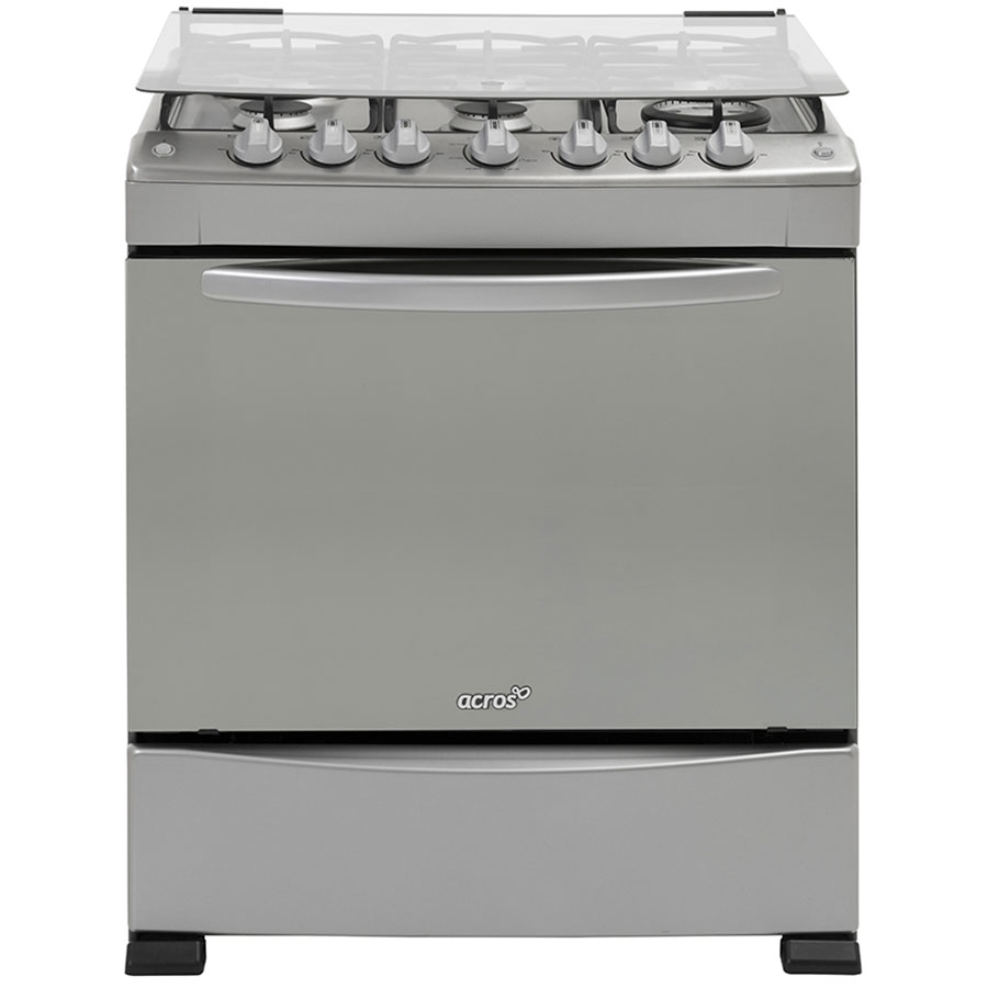 Estufa Al Piso Gas Acros 30" Plateado AF6423D