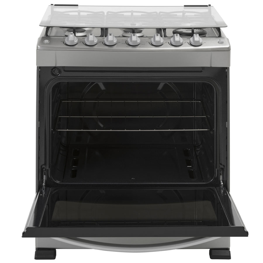 Estufa Al Piso Gas Acros 30" Plateado AF6423D