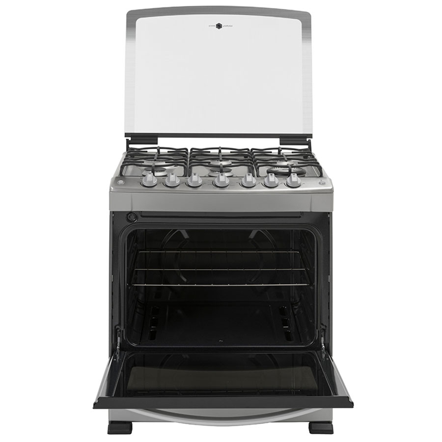 Estufa Al Piso Gas Acros 30" Plateado AF6423D