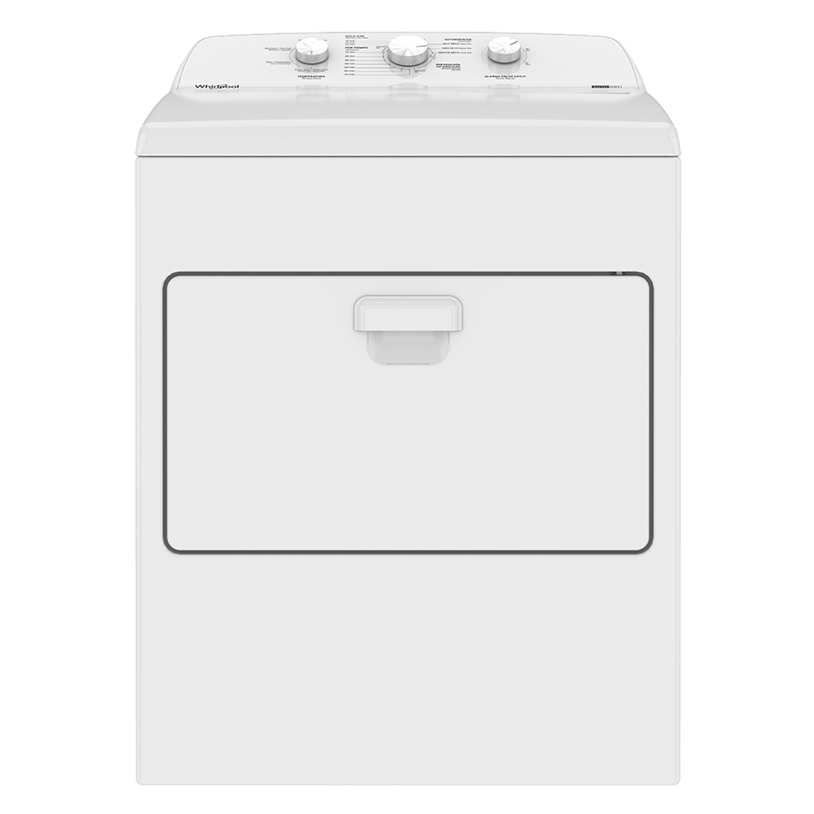 Secadora Carga Superior Whirlpool Eléctrica 18kgs Blanco 7MWED1730JQ