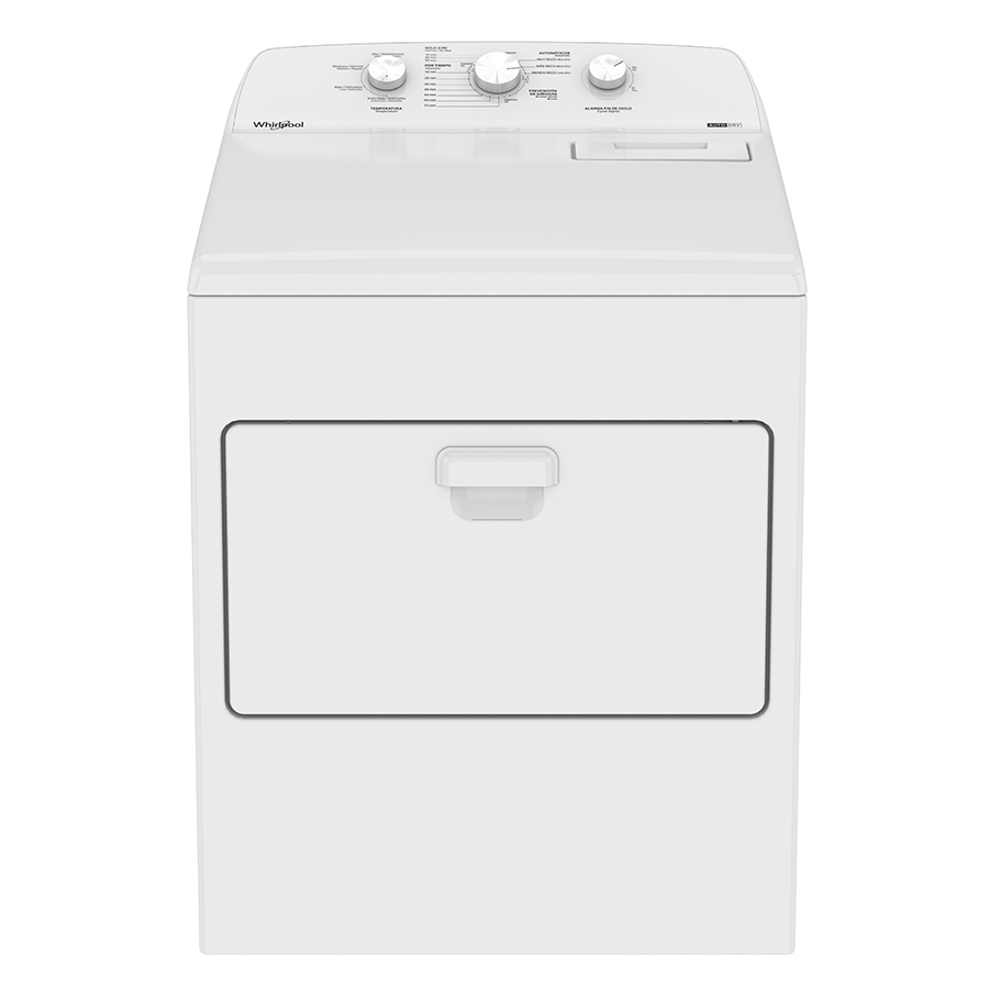 Secadora Carga Superior Whirlpool Eléctrica 18kgs Blanco 7MWED1730JQ