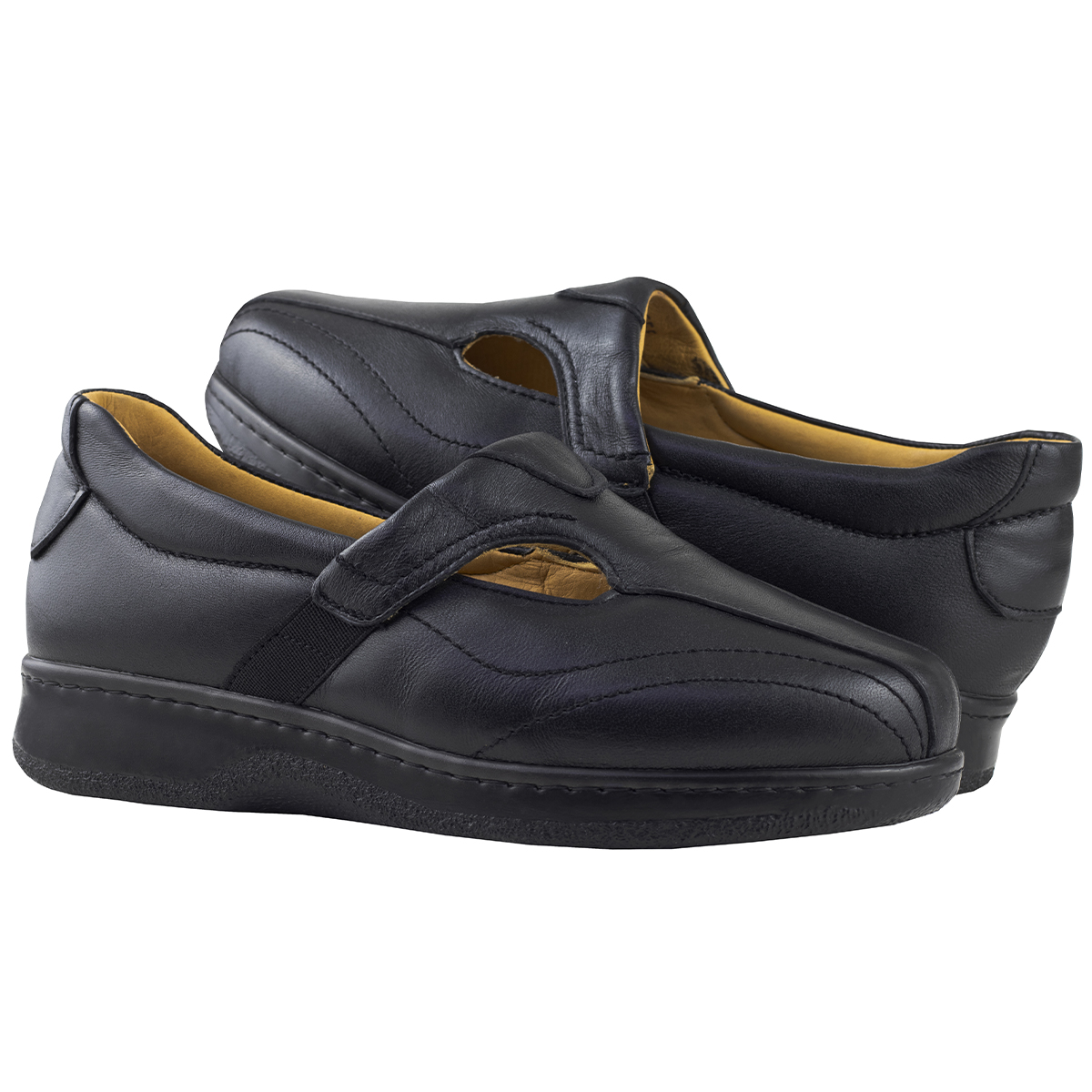 ZAPATOS COMODOS PARA DAMA PIE DIABETICO TERAPIE 116 NEGRO ORIGINALES