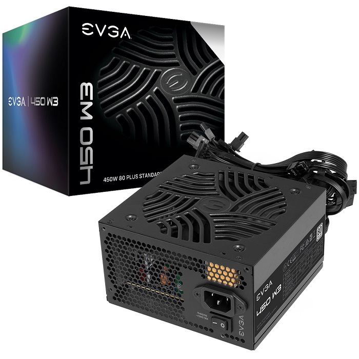 Fuente De Poder EVGA 450W 450 W3 80 PLUS 100-W3-0450-K1