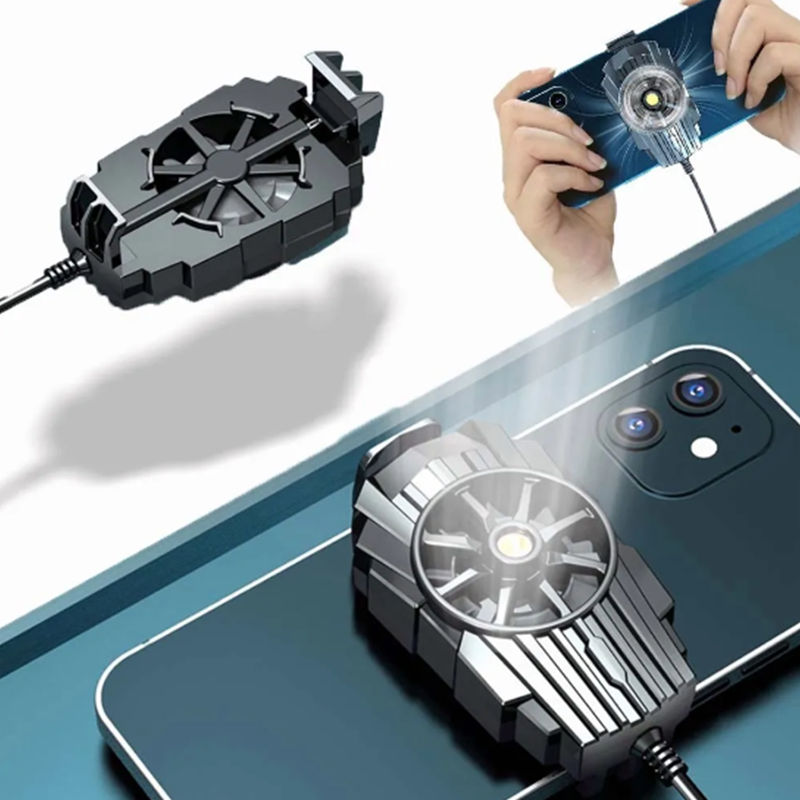 Ventilador de enfriamiento portátil gamer para celular