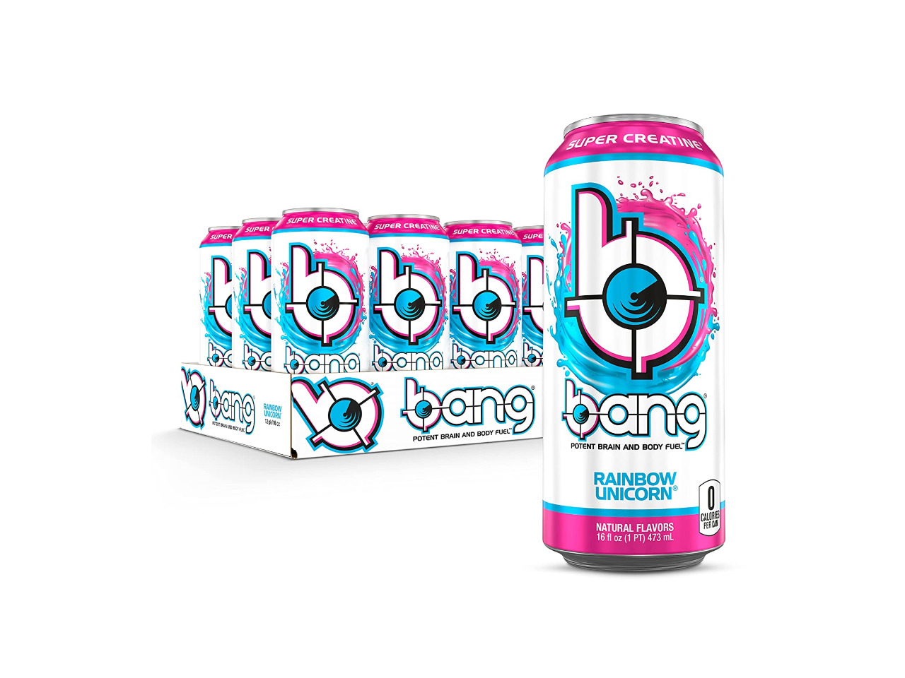 Bang Energy Drink Rainbow Unicorn 12 Pack