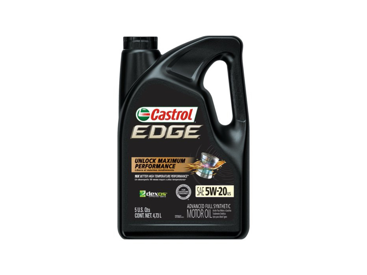 Castrol Edge 5W20 Advanced Full Sintético 4.73 Litros