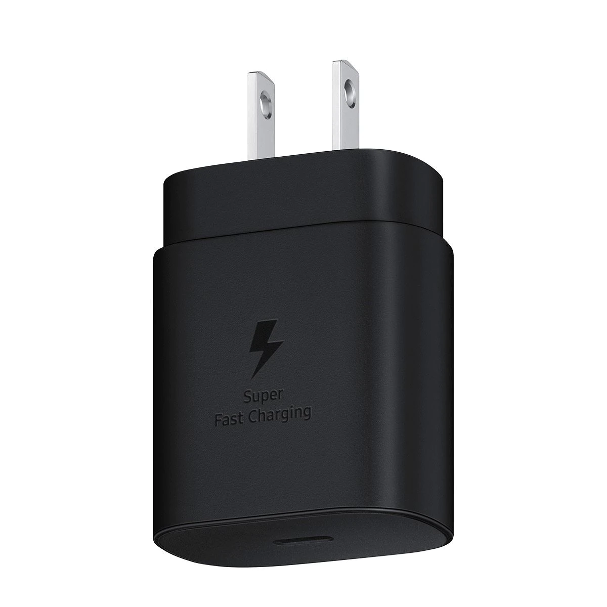 Samsung Cubo Cargador 25W PD (NO INCLUYE CABLE USB) Negro.