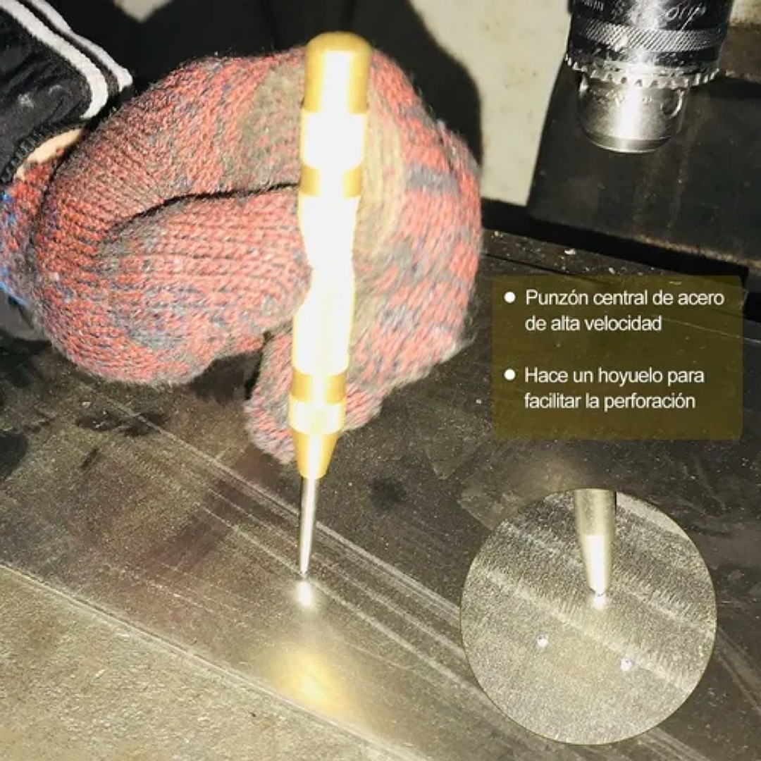 Broca Escalonada De Acero Rápido 6 Uds.+estuche De Aluminio