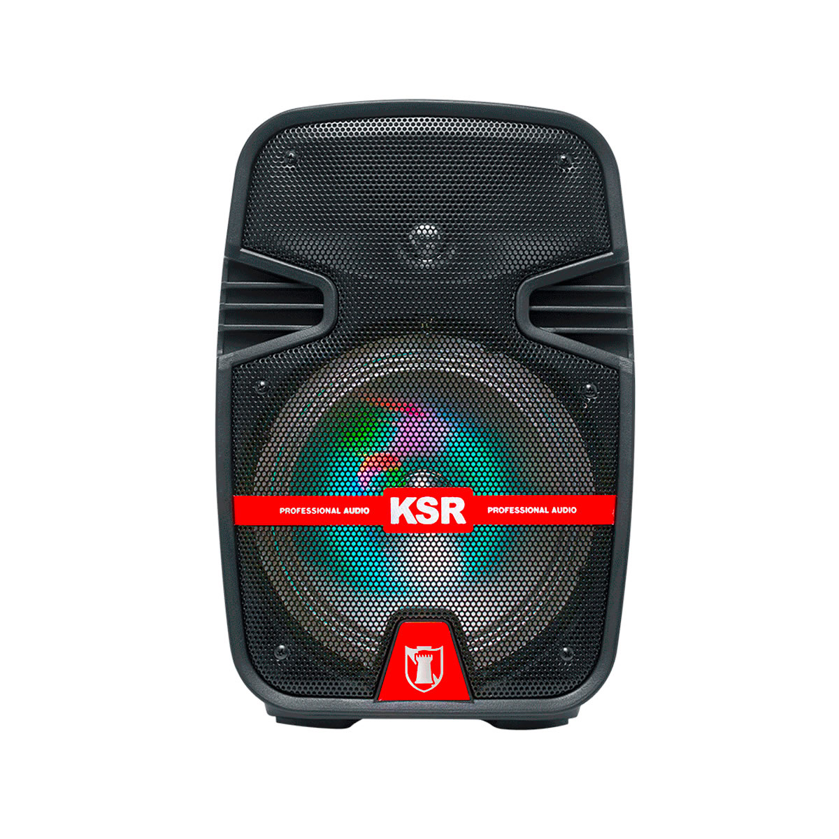 Bafle Recargable Kaiser GEM-5908 De 8 Pulgadas - Negro