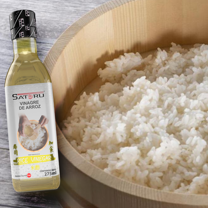 Vinagre De Arroz Para Preparar Sushi 275ml SATORU