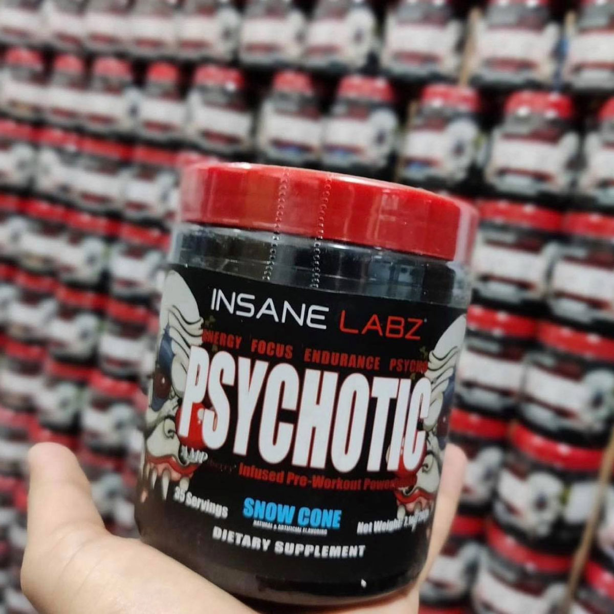 Pre-Entreno Insane Labz Psychotic Polvo 216 Gr. 35 Serv.