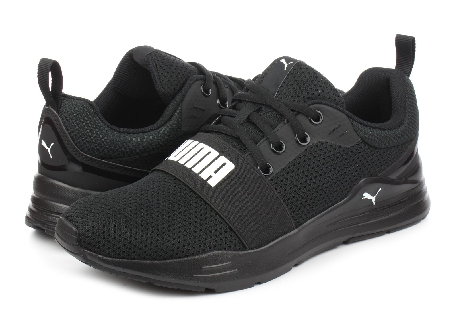 TENIS PUMA WIRED RUN NEGRO  UNISEX  37301501
