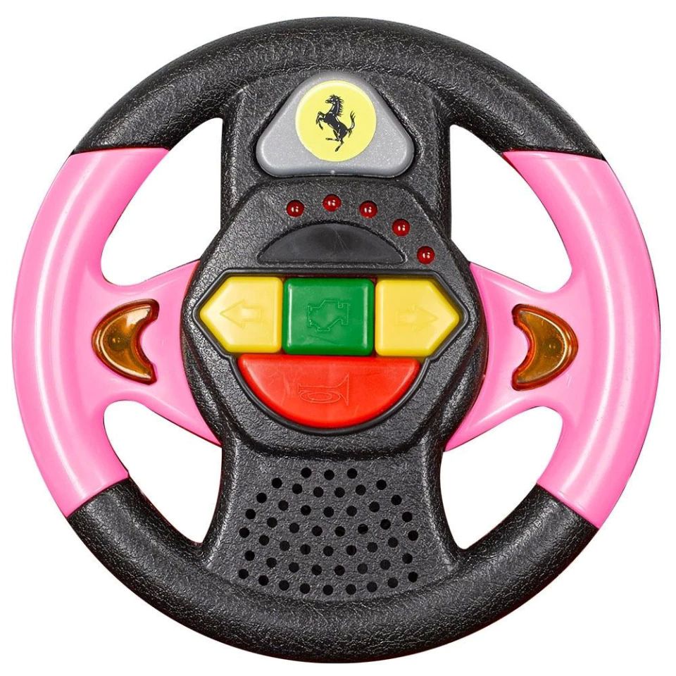 Carro Montable Eléctrico  Ferrari Rosa 6V