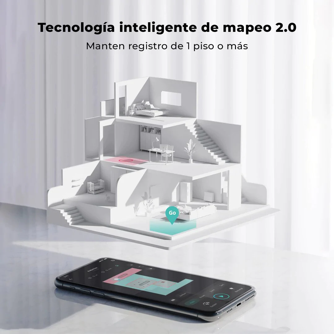 Aspiradora Robot Inteligente X8 2000Pa Google Assistant y Alexa