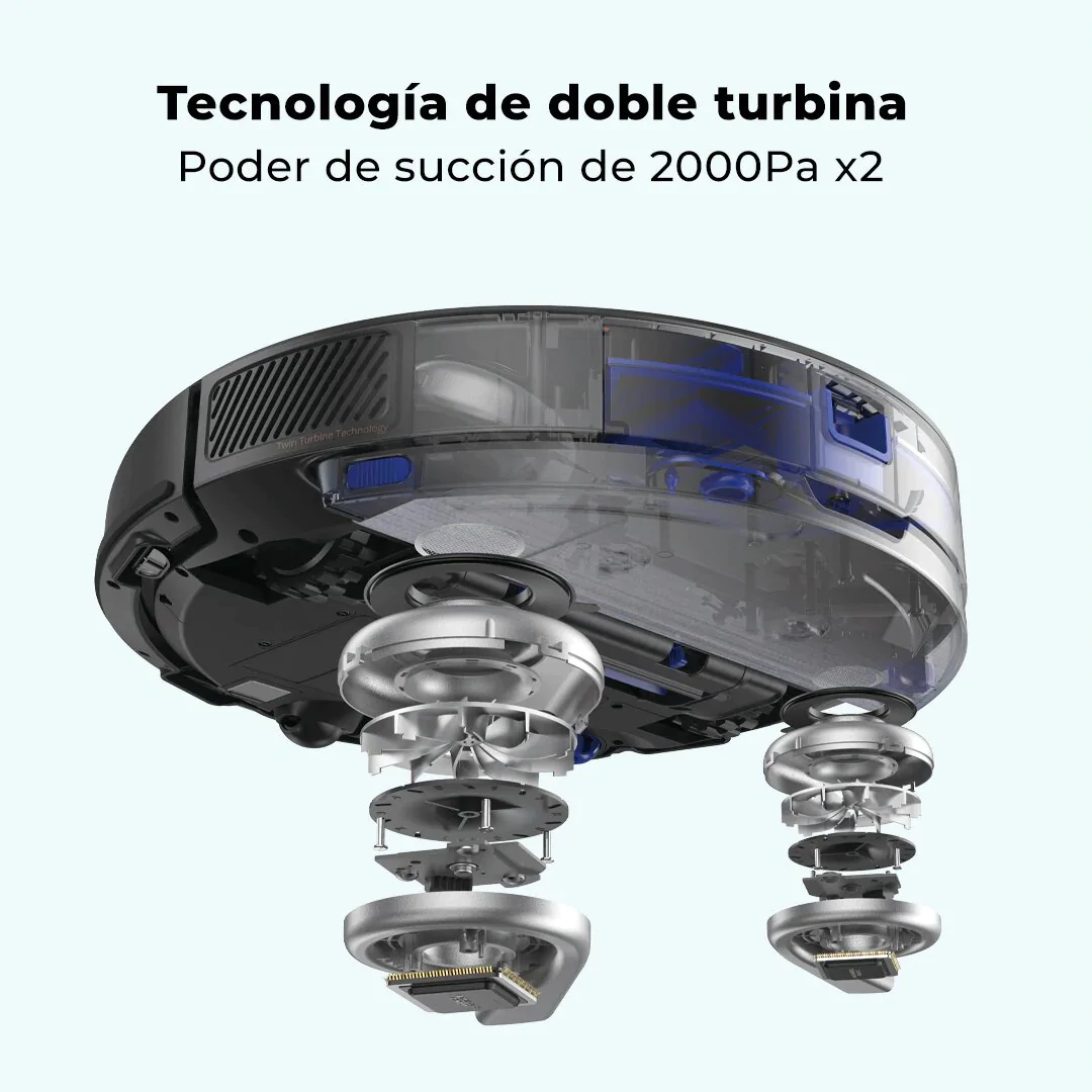 Aspiradora Robot Inteligente X8 2000Pa Google Assistant y Alexa