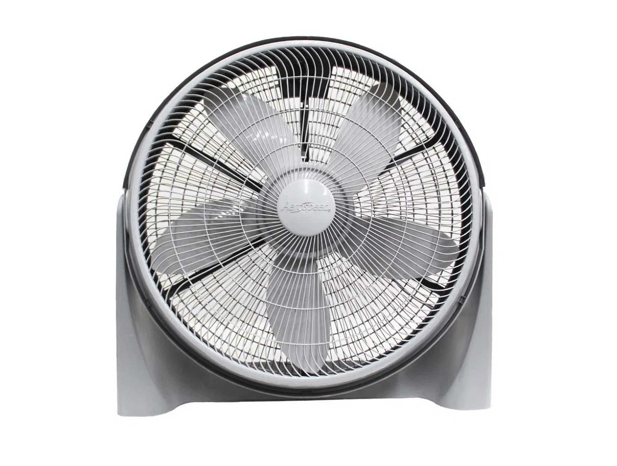 Ventilador De Piso Gris Con 5 Aspas De 20 Pulgadas Aerospeed AC100.