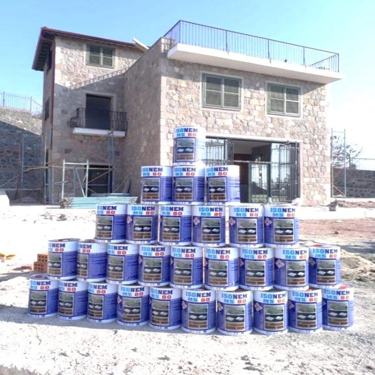 ISONEM MS 80- Impermeabilizante liquido trasparente para exteriores- 3,5 L