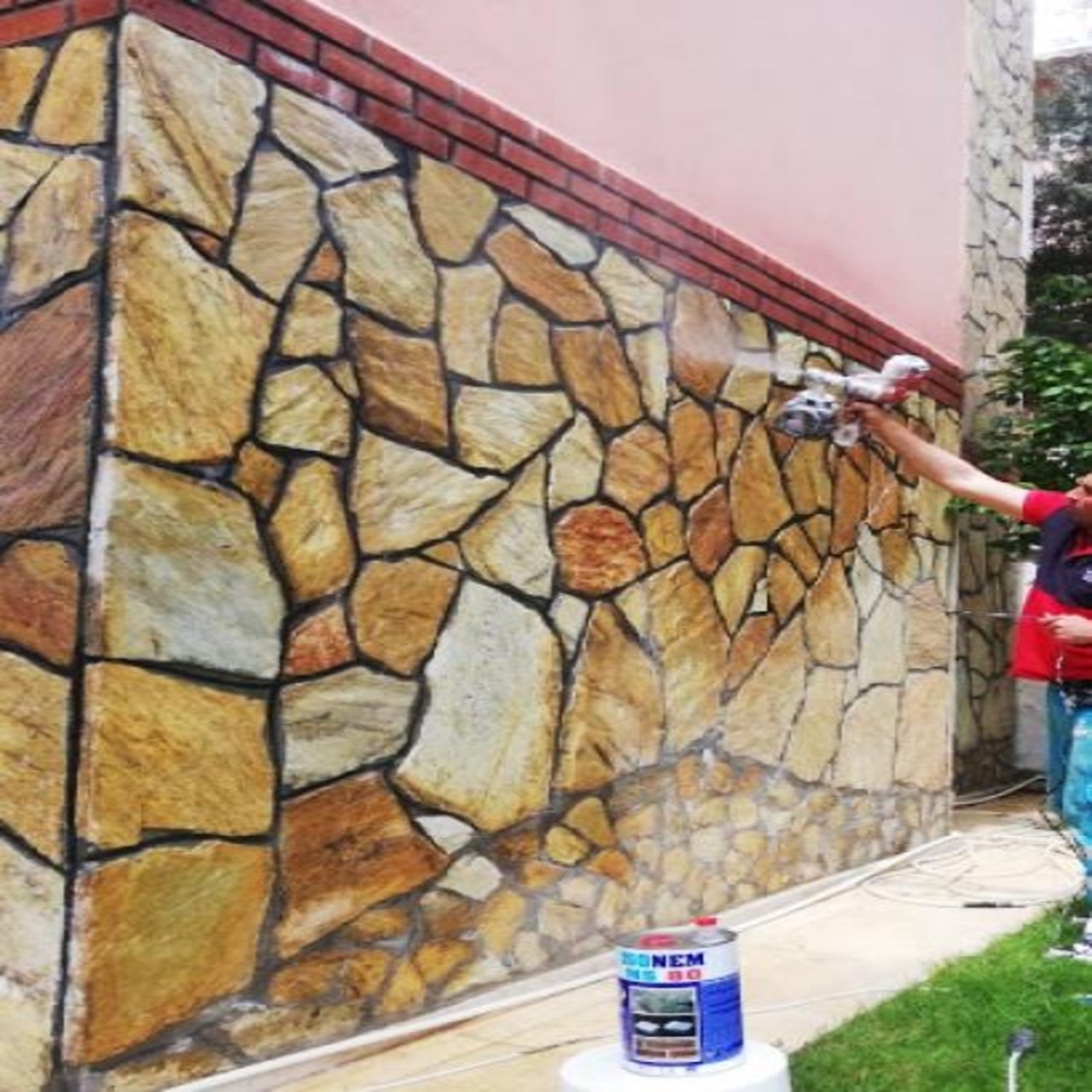 ISONEM MS 80- Impermeabilizante liquido trasparente para exteriores- 3,5 L