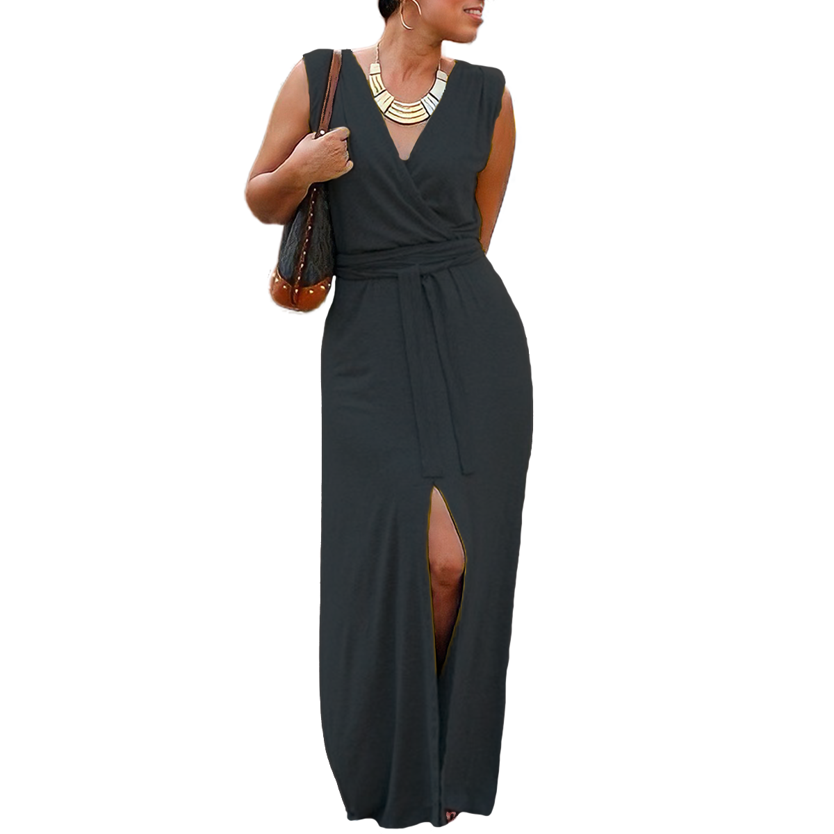 Vestido Largo Elegante Anastacia Casual