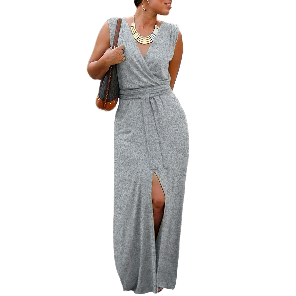 Vestido Largo Elegante Anastacia Casual