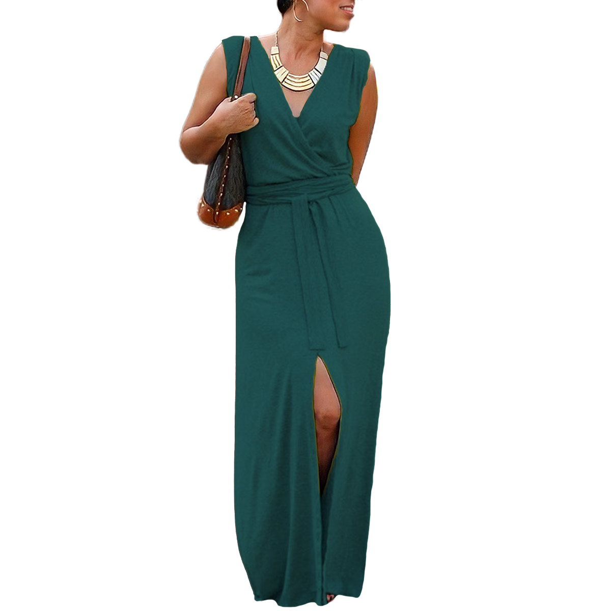 Vestido Largo Elegante Anastacia Casual