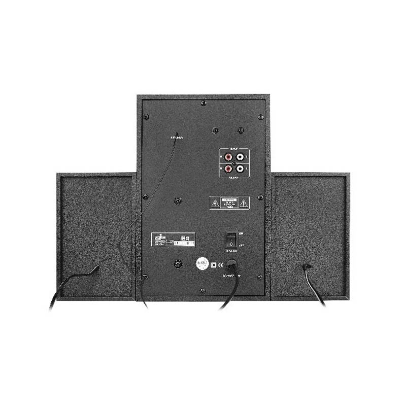 Bocina Perfect Choice Allegro 50W Sistema De Audio 2.1 Usb 2.0 Negro Pc-112761