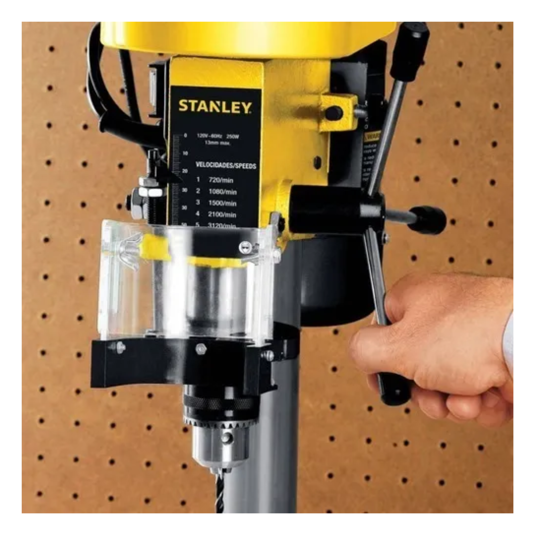 Taladro De Banco 5 Velocidades 250w Stanley Sbt2513