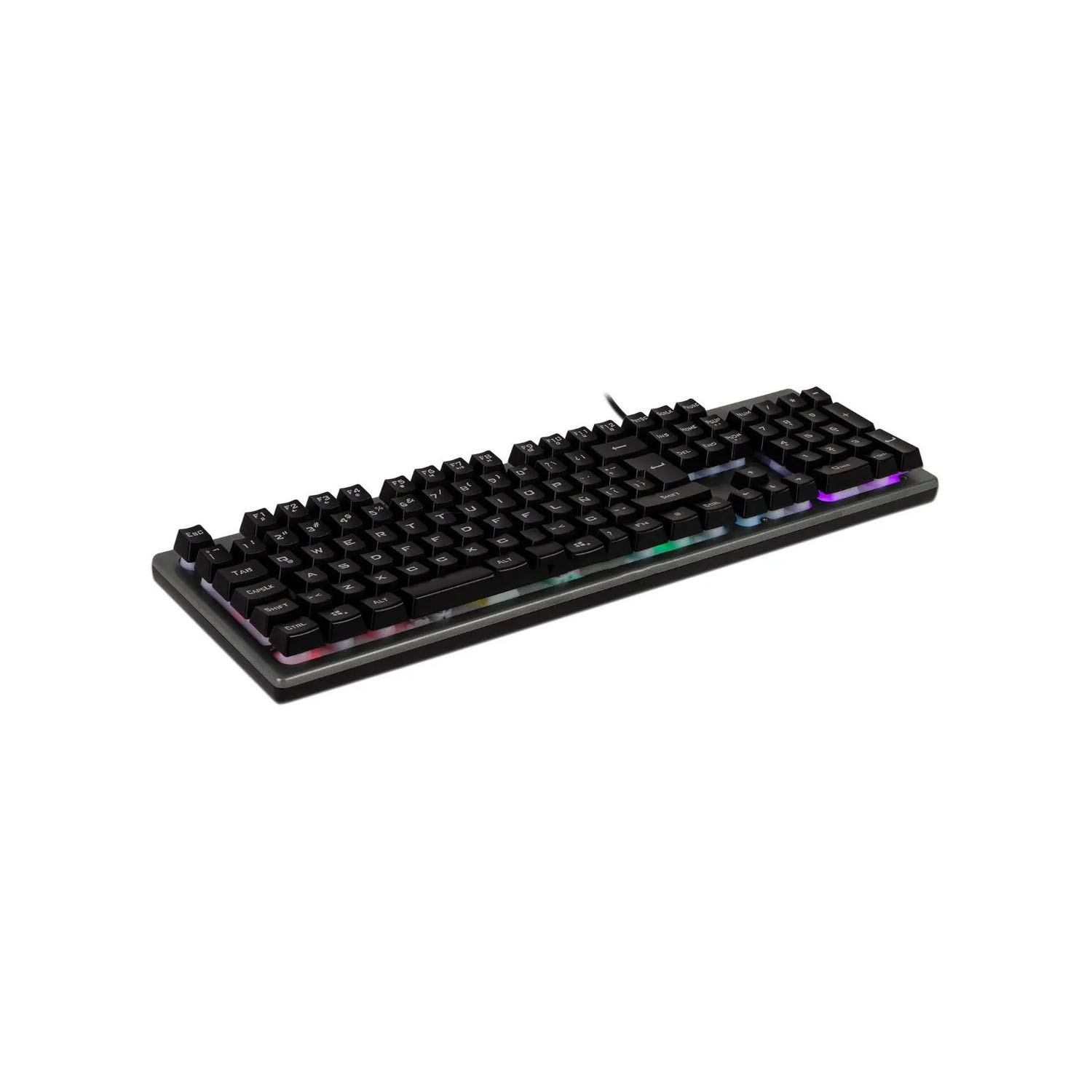 Kit Teclado Y Mouse Hp Usb Led Para Gamer Español Km300f