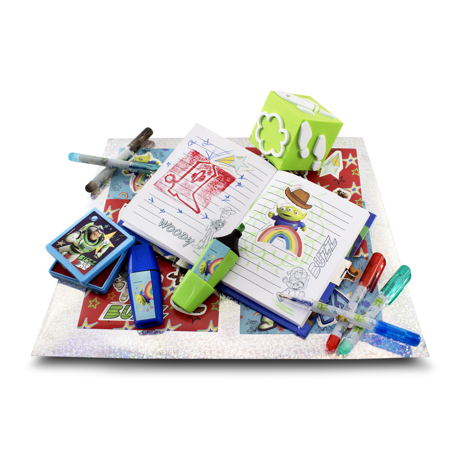  Diario secreto de Toy Story Disney con candado para niños libreta para dibujar 