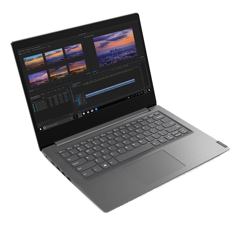 Laptop Lenovo V14 IGL Pantalla 14 Pulgadas, Intel Celeron N4020 Ram 4GB Disco en Estado Solido 128GB Windows 10- Gris