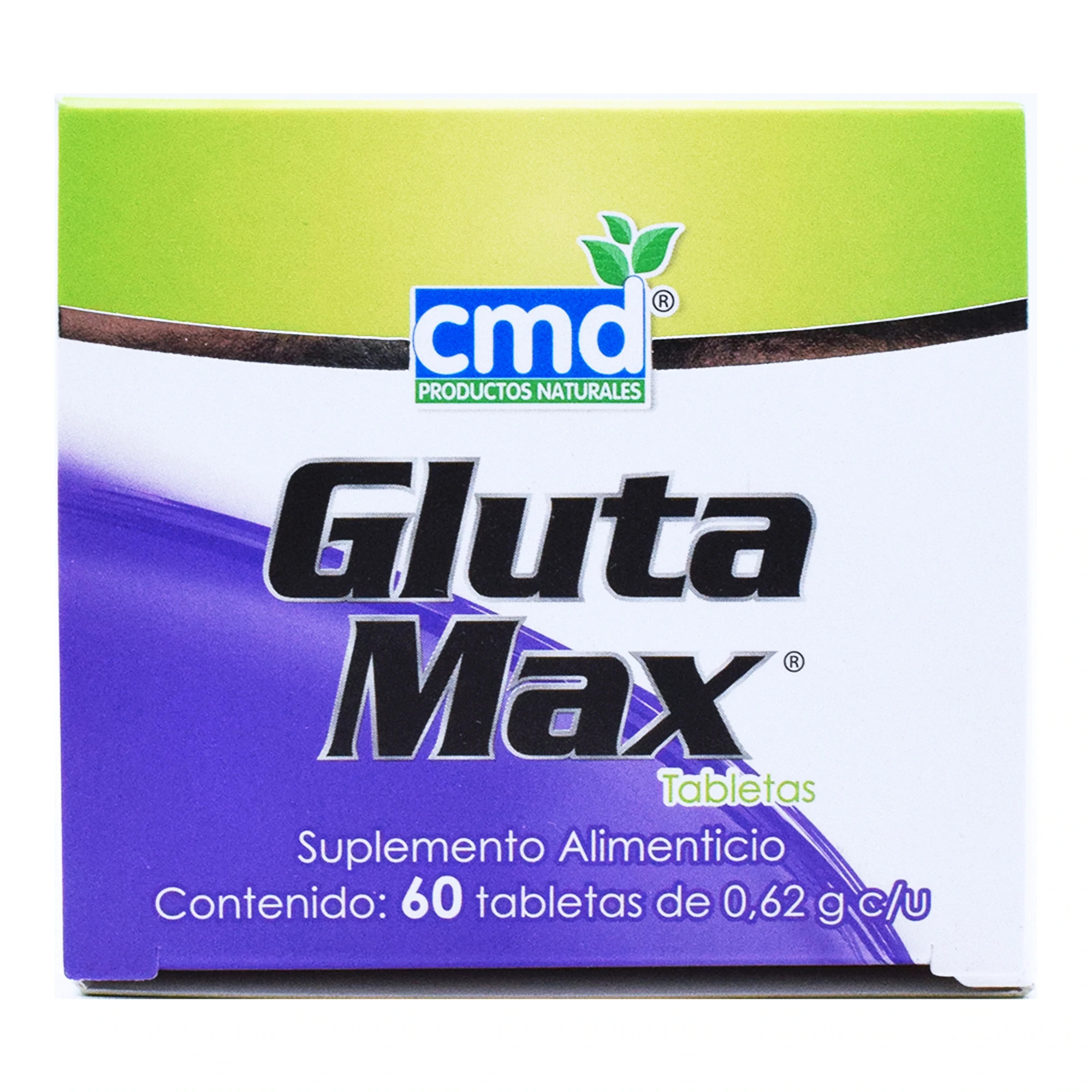 Glutamax Grageas, 60 Grageas, 0.62 g c/u, Acido Glutamico, Complejo B y Vitamina C