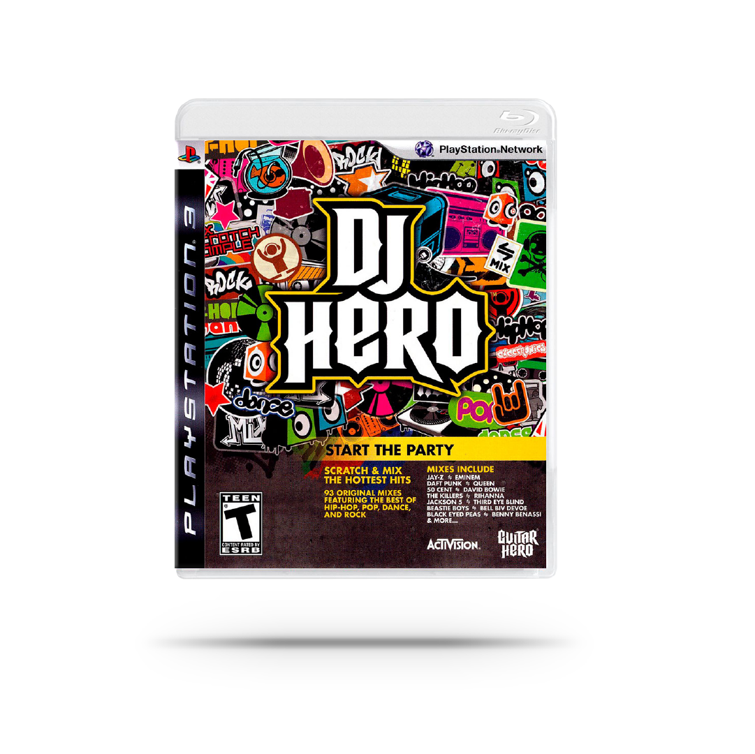 Videojuego - DJ Hero (PS3)(Reacondicionado Grado A)