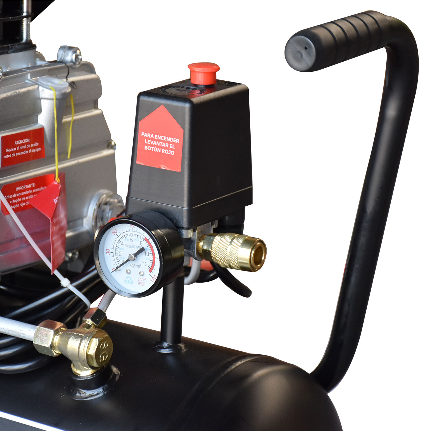 COMPRESOR DE AIRE SWEDISH HUSKY POWER 25 LITROS 2.5 HP C/MANGUERA Y PISTOLA - WINDER25