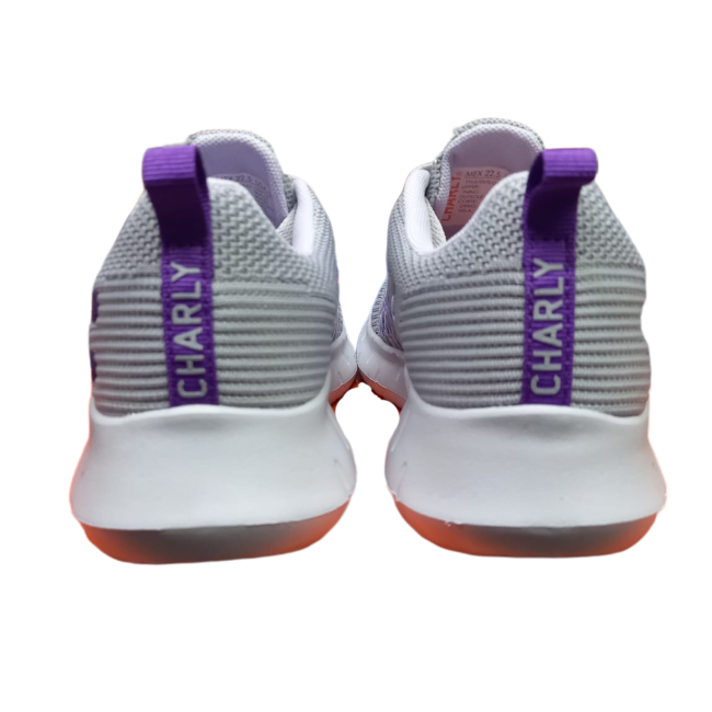 TENIS DEPORTIVO CHARLY GRIS-DAMA/ 1059147 100% ORIGINAL