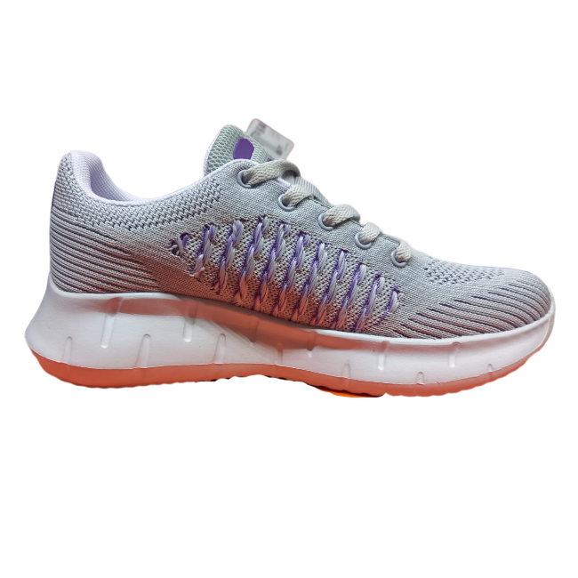 TENIS DEPORTIVO CHARLY GRIS-DAMA/ 1059147 100% ORIGINAL