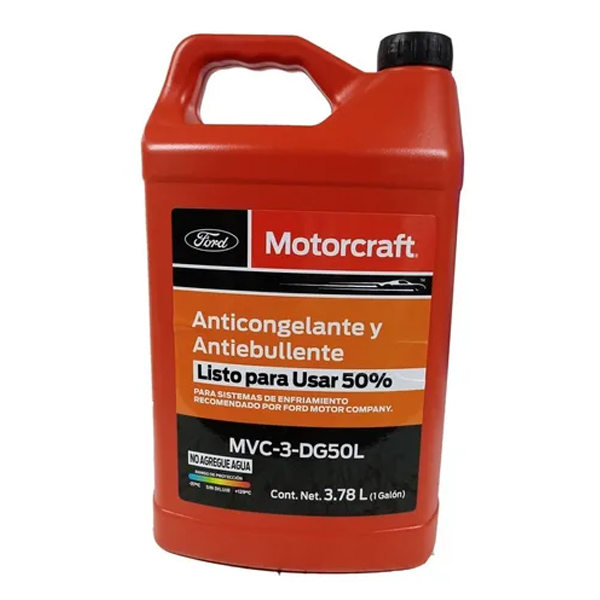 Garrafa Anticongelante Coolant Naranja Motorcraft 3.78l
