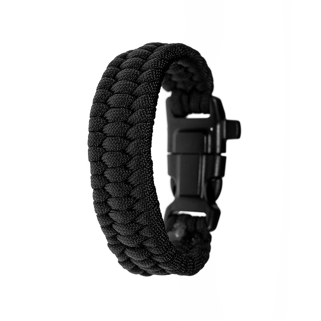 Pulsera  Para Caballero Supervivencia Tejida a mano  en Paracord Nudo de Escalera Broche de Brújula, REGALO EXTRA UN 2 X 1