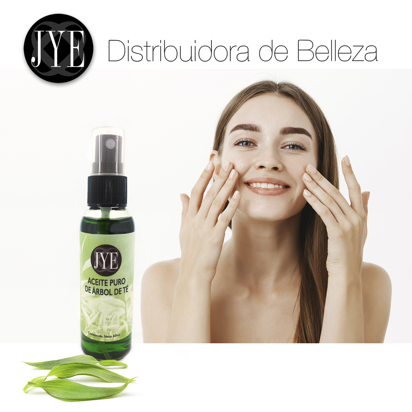 6 Frascos De Aceite JYE De Arbol De Te 60 ML Cada Uno