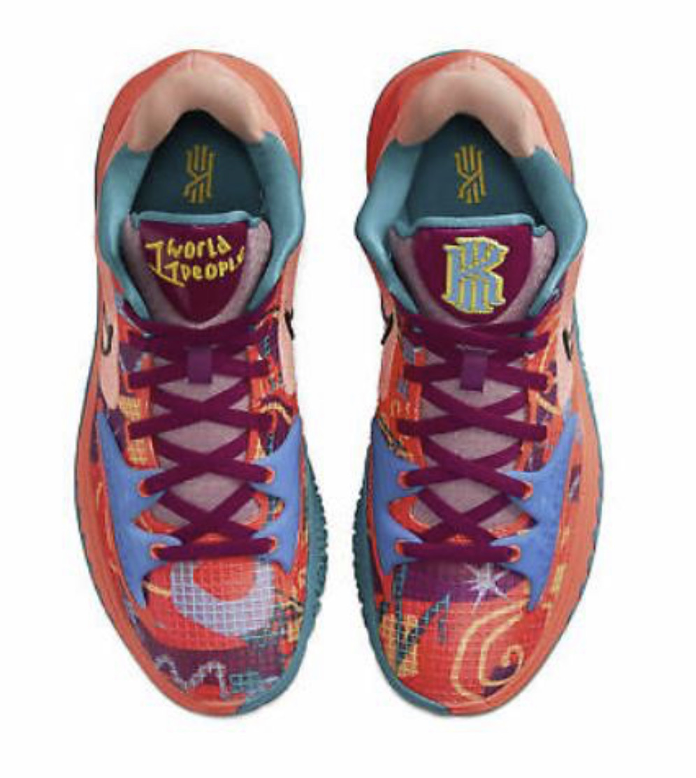TENIS NIKE KYRIE LOW 4 1 WORLD 1 PEOPLE (CW3985-600)
