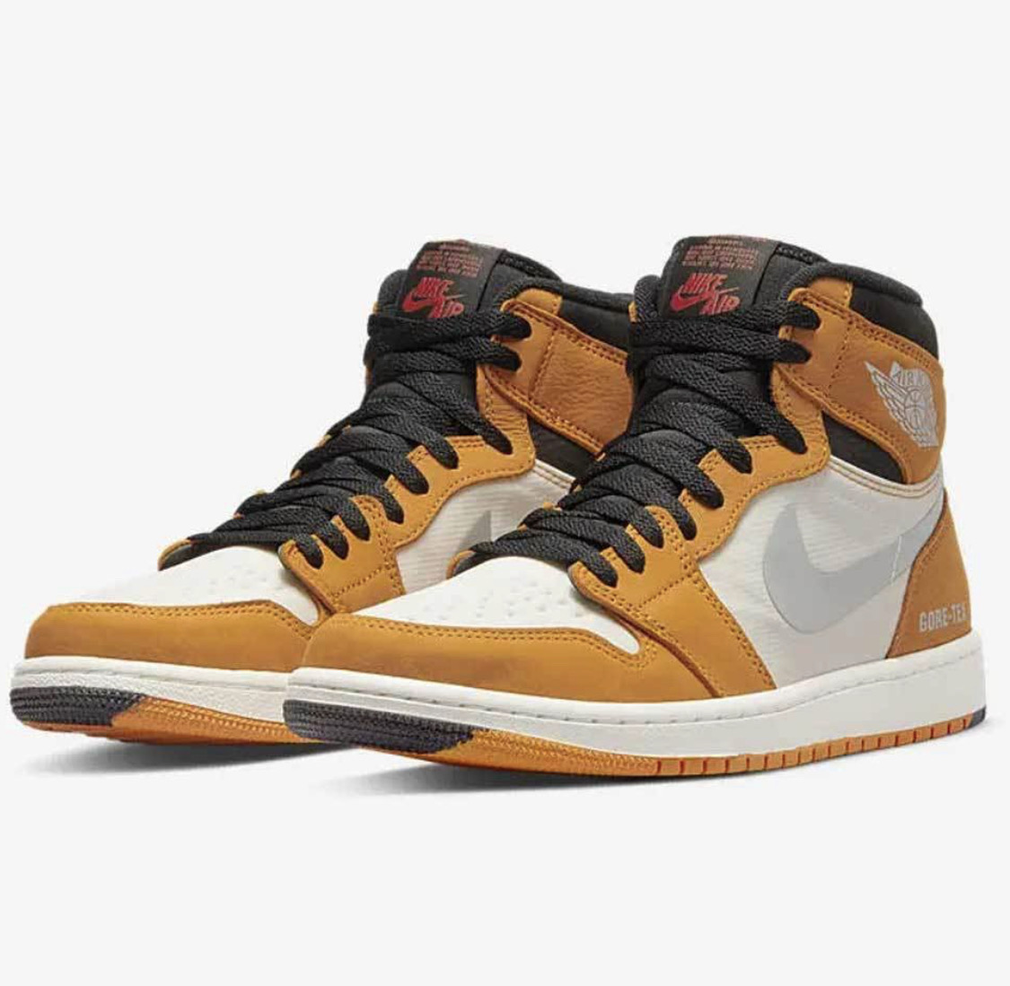 TENIS AIR JORDAN 1 HIGH OG ELEMENT GORE-TEX LIGHT CURRY (DB2889-700)