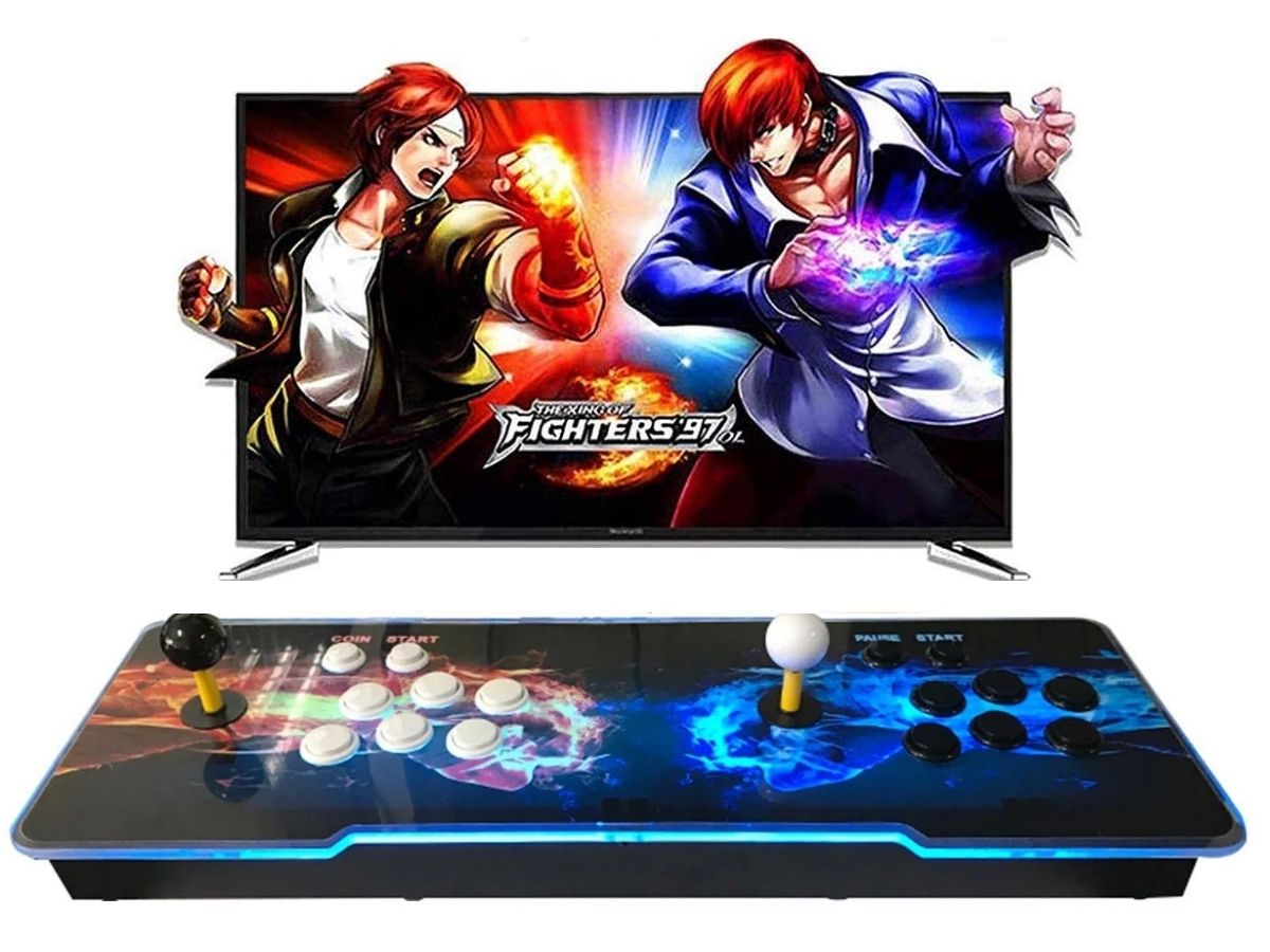 Consola Pandora Arcade Box Juegos Tablero Maquinita Retro Wifi 3333 Juegos 120 3D Doble Jugador