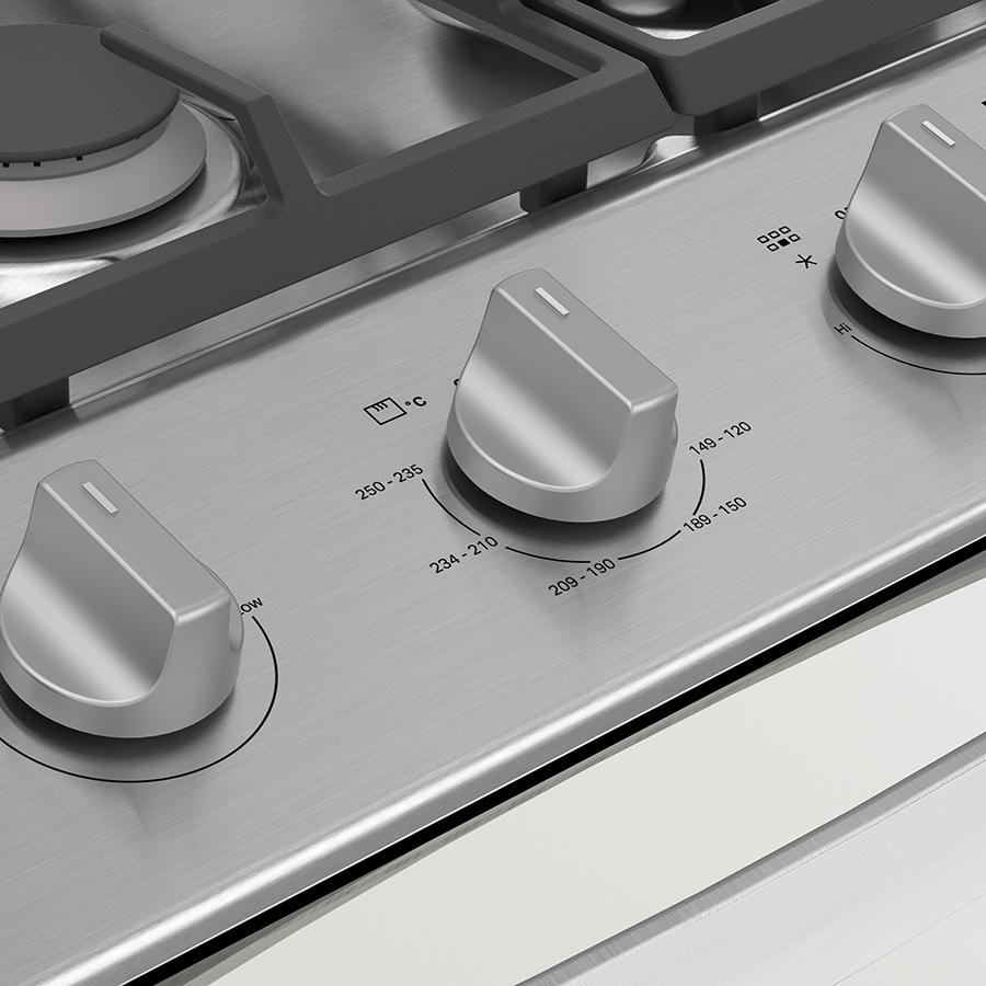 Estufa Whirlpool al Piso 30" Side Door WFR7100S