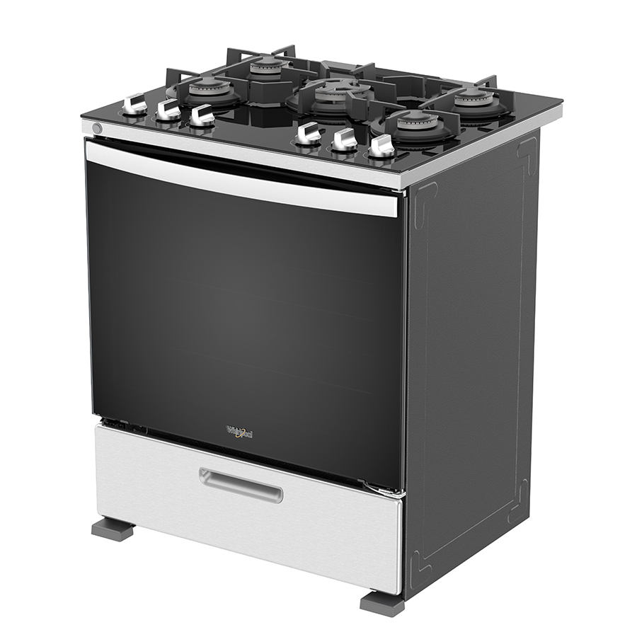 Estufa Whirlpool al Piso 30" Side Door WFR7600S