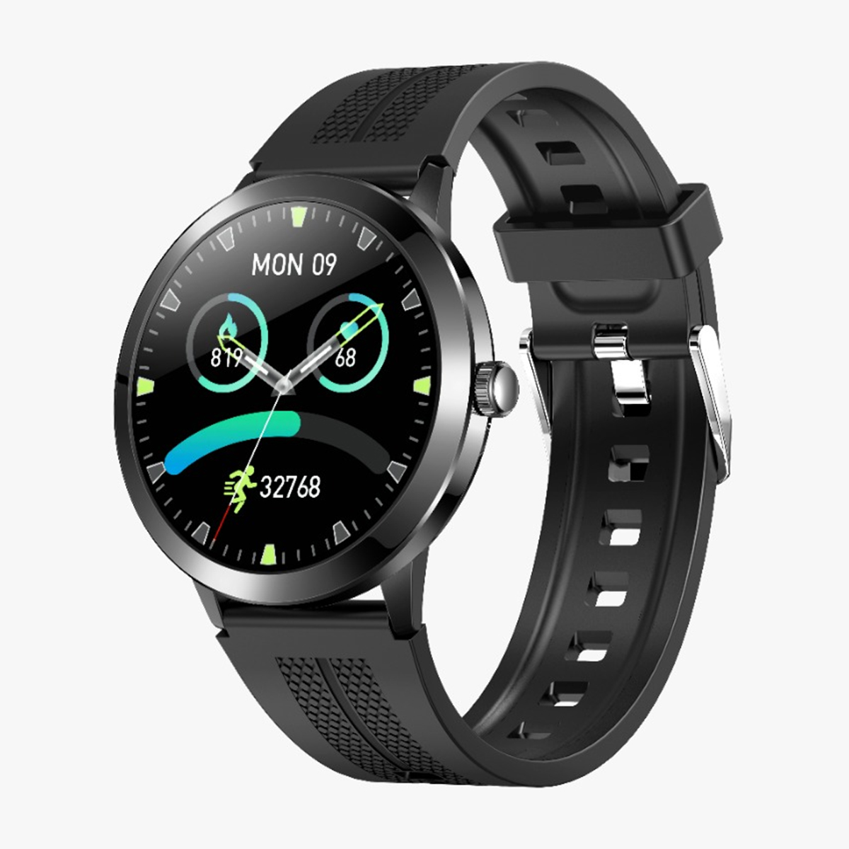 Reloj Inteligente Smart watch T6 Redondo Notificaciones de Redes Sociales FRALUGIO.