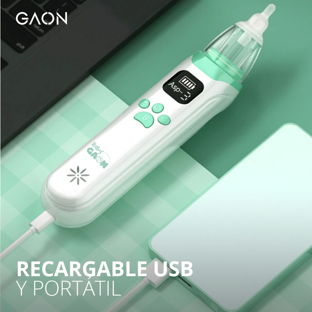 Aspirador Nasal Para Bebe Saca Mocos Electrico Limpiador