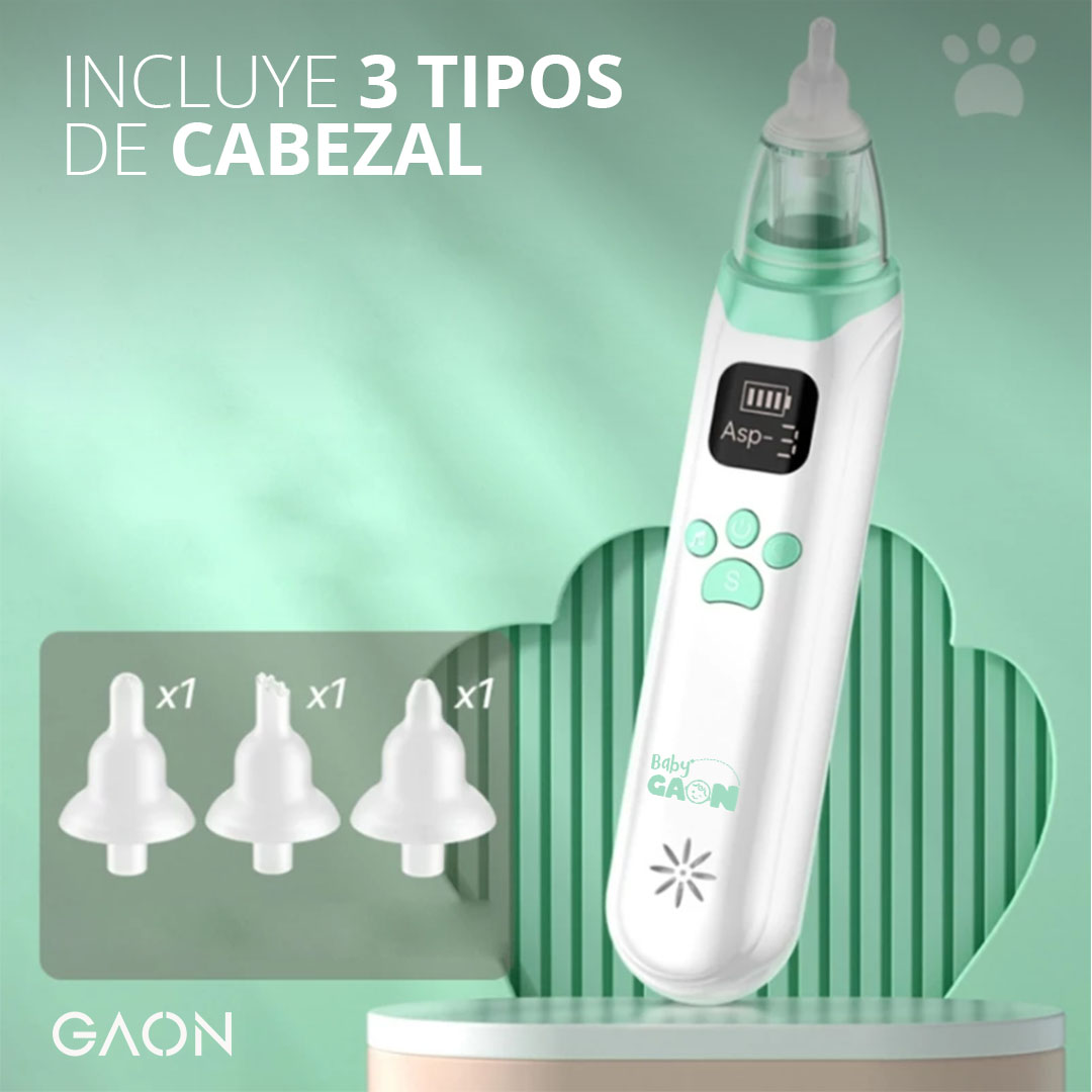 Aspirador Nasal Para Bebe Saca Mocos Electrico Limpiador