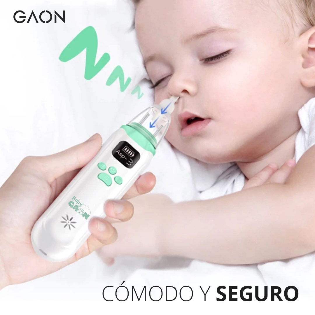 TIOZONEY Aspirador Nasal Electrico Para Bebe Saca Mocos Limpiador